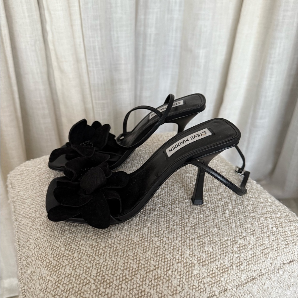 Steve Madden Black Women's Heels